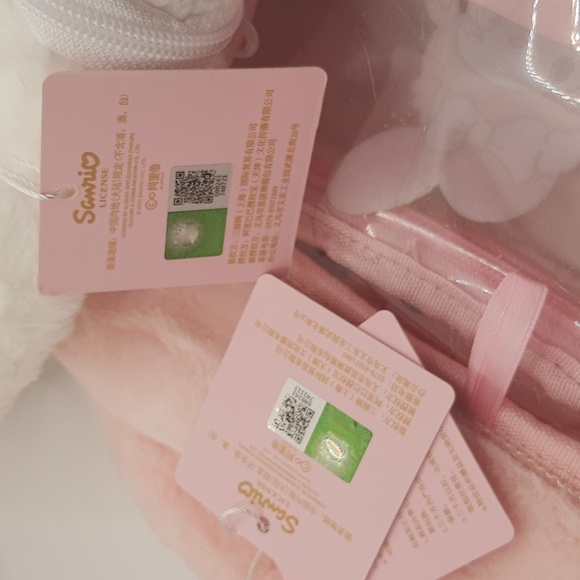 Sanrio HELLO KITTY Plush Clear Organizer Travel Storage Makeup Toiletries Bag - Picture 4 of 13